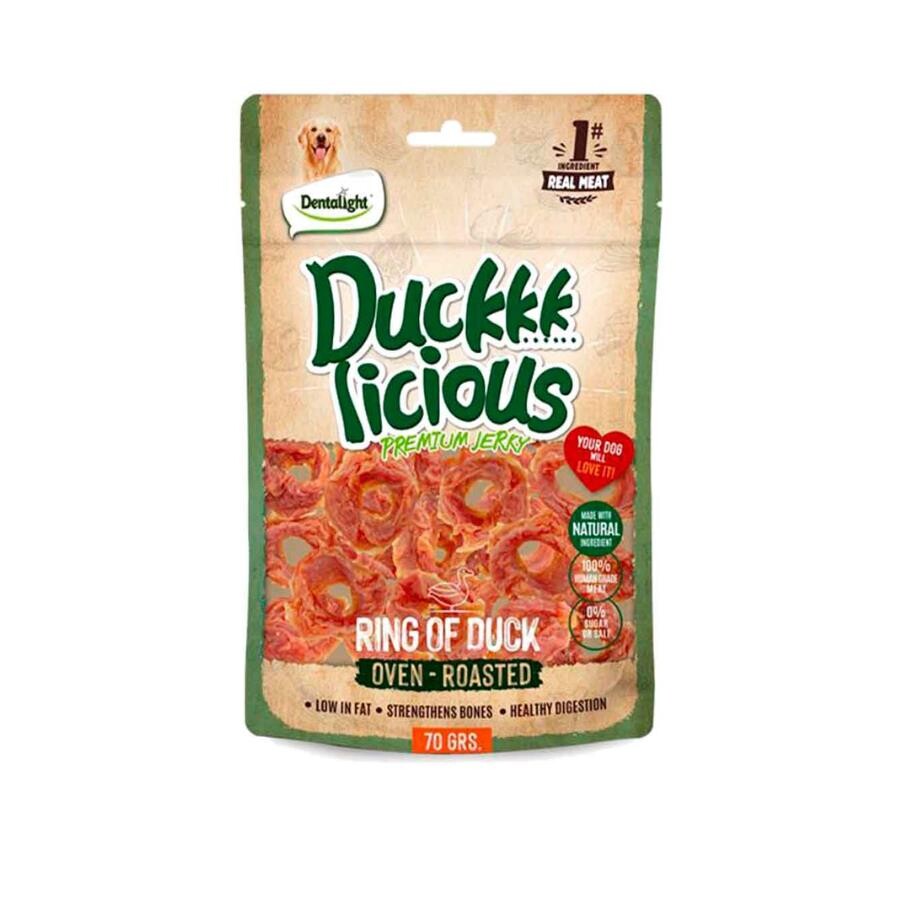 Dentalight Duck Ring Ördek Etli Köpek Ödül Halkası 70 GR | SRC: Barcode: 6942133313395